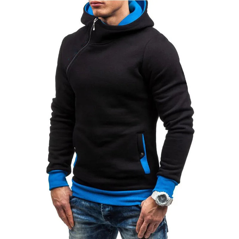 Moletom Masculino Fechado com Capuz Romenzi RZ113 com design moderno bolsos capuz e tecido premium que combina conforto proteção e praticidade