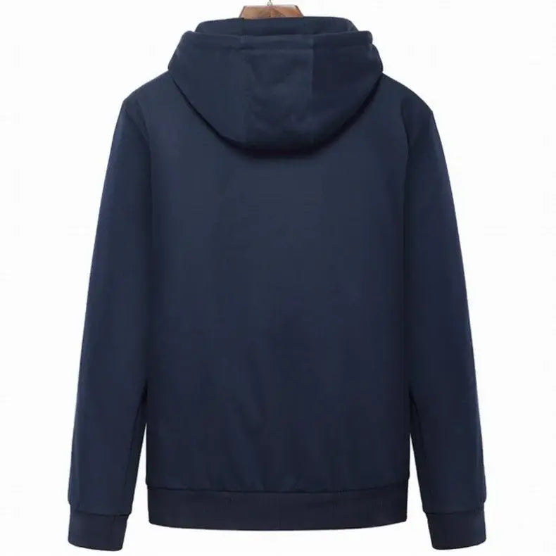 Moletom Masculino com Zíper Romenzi RZ114 com design moderno capuz e material premium que combina estilo casual e proteção contra o frio