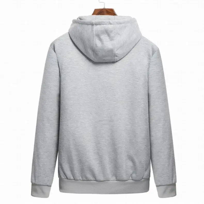 Moletom Masculino com Zíper Romenzi RZ114 com design moderno capuz e material premium que combina estilo casual e proteção contra o frio
