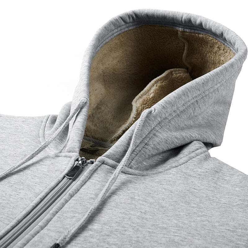 Moletom Masculino de Lã com Capuz Romenzi RZ102 com design clássico material premium e capuz para conforto e proteção nos dias mais frios