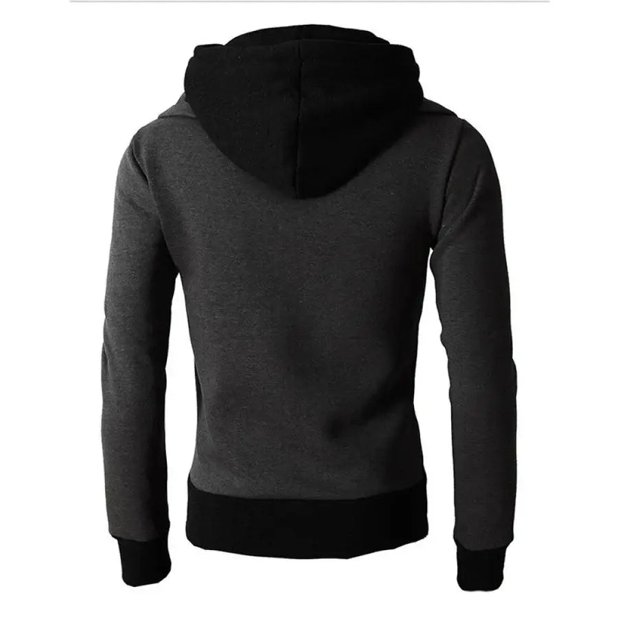 Moletom Masculino Gola Alta com Capuz Romenzi RZ111 com design contemporâneo gola alta capuz e material premium que combina estilo conforto e funcionalidade