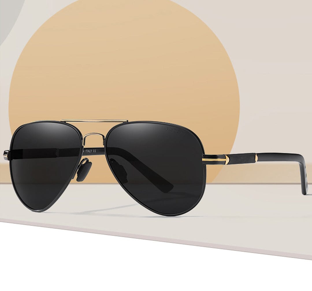 Óculos de Sol Romenzi Eagle RZ684 em destaque, modelo sofisticado com lentes UV que garantem conforto, proteção solar e estilo elegante para o visual masculino.