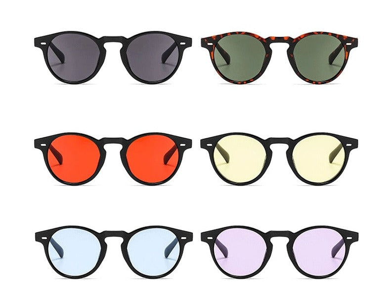 Óculos de Sol Romenzi Sydney RZ696 em detalhe, modelo contemporâneo com lentes escuras UV400 que oferecem conforto, proteção solar e estilo sofisticado.