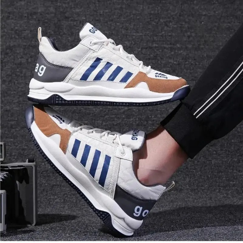 Tênis Casual Masculino Ortopédico Sayd Romenzi RZ335, revestimento premium, costuras reforçadas e suporte ortopédico para máximo conforto.