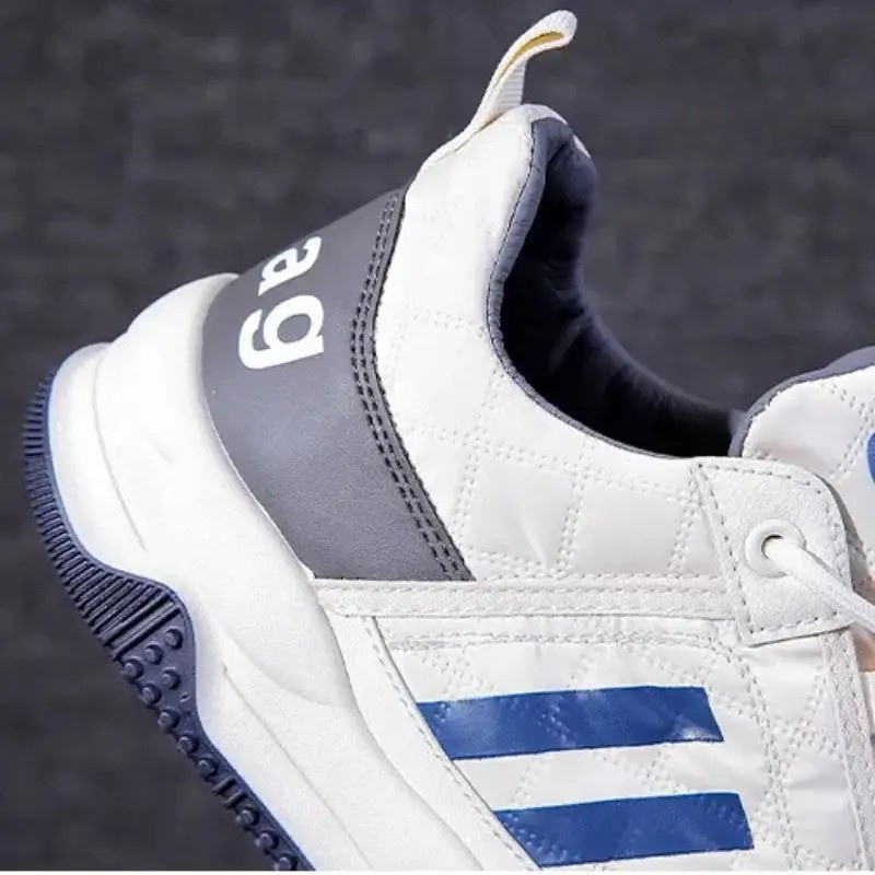 Tênis Casual Masculino Ortopédico Sayd Romenzi RZ335, revestimento premium, costuras reforçadas e suporte ortopédico para máximo conforto.