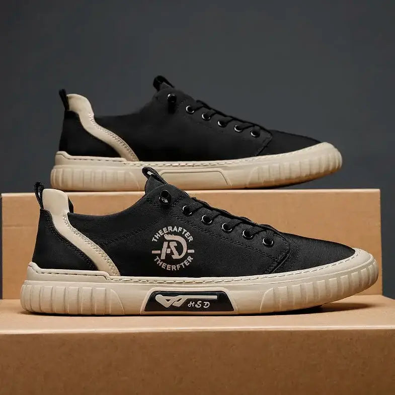 Tênis Casual Masculino Romenzi RZ333, confeccionado com material premium, sola anti penetração e conforto prolongado para rotinas exigentes.