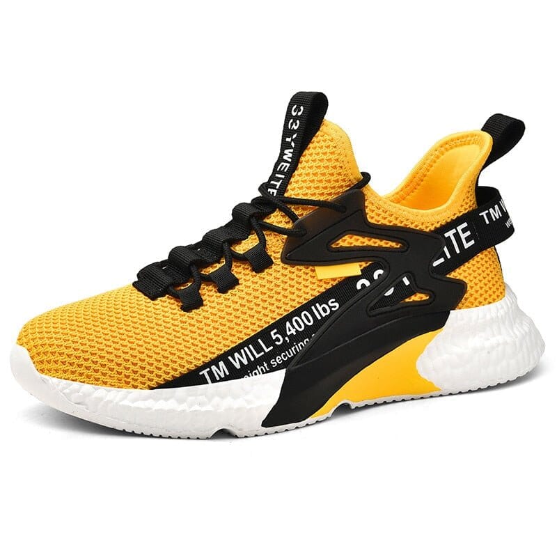 Tênis Esportivo Masculino Romenzi RZ434 com design moderno, rede mesh respirável e sola EVA para conforto, leveza e performance em todos os momentos
