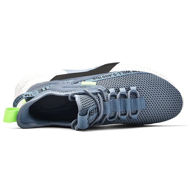 Tênis Esportivo Masculino Romenzi RZ434 com design moderno, rede mesh respirável e sola EVA para conforto, leveza e performance em todos os momentos
