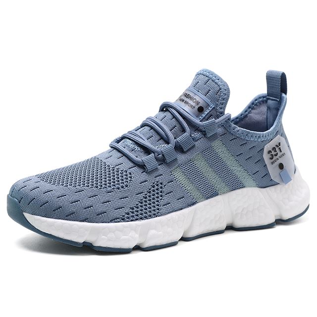 Tênis Esportivo Run Romenzi RZ440 com malha mesh, palmilha anatômica e solado emborrachado para conforto, leveza e segurança em qualquer ocasião.