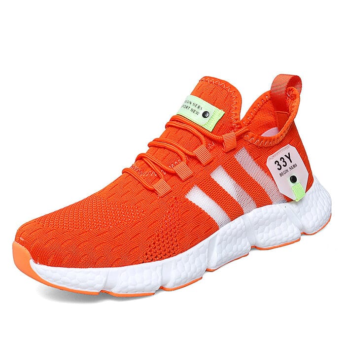 Tênis Esportivo Run Romenzi RZ440 com malha mesh, palmilha anatômica e solado emborrachado para conforto, leveza e segurança em qualquer ocasião.