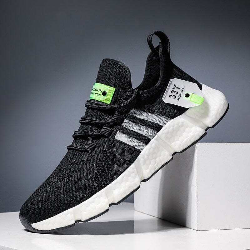 Tênis Esportivo Run Romenzi RZ440 com malha mesh, palmilha anatômica e solado emborrachado para conforto, leveza e segurança em qualquer ocasião.