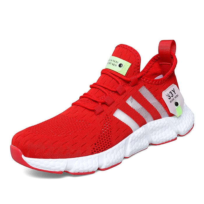 Tênis Esportivo Run Romenzi RZ440 com malha mesh, palmilha anatômica e solado emborrachado para conforto, leveza e segurança em qualquer ocasião.