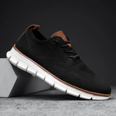 Tênis Masculino Romenzi RZ382 disponível nas cores branco, preto e caqui, com design minimalista, palmilha macia e sola segura para uso diário versátil.
