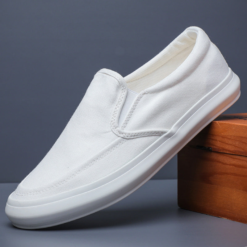 Tênis Masculino Slip On Romenzi RZ406 com tecido de alta densidade, palmilha confortável e design moderno para estilo casual com elegância.