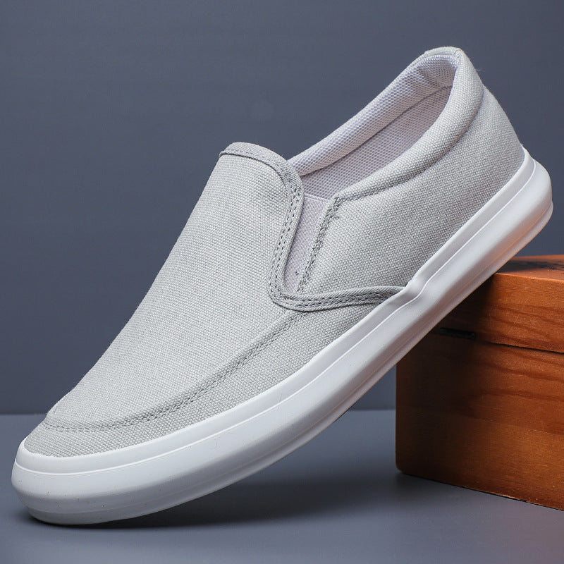 Tênis Masculino Slip On Romenzi RZ406 com tecido de alta densidade, palmilha confortável e design moderno para estilo casual com elegância.
