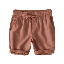 Bermuda Linho Masculina Romenzi Verano RZ500 feita em linho leve, com caimento sofisticado, ideal para frescor, conforto e estilo em diversas ocasiões.