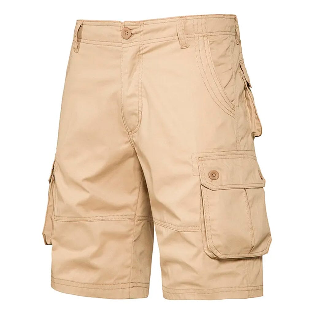 Bermuda Masculina Cargo Pro Romenzi RZ523 feita em brim premium, com caimento ajustado, design funcional e moderno que une conforto, estilo e praticidade.