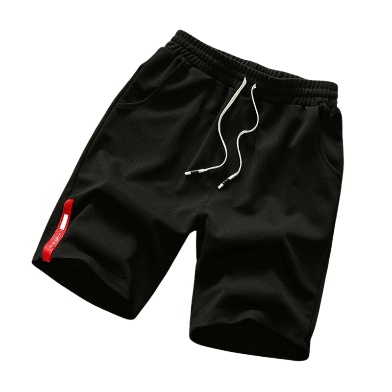 Bermuda Masculina Casual Essential Romenzi RZ518 feita em poliéster de alta qualidade, com cintura elástica, caimento moderno e estilo versátil casual.
