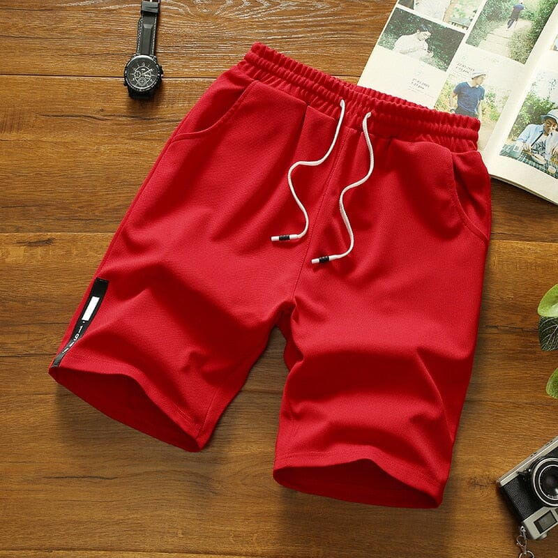 Bermuda Masculina Casual Essential Romenzi RZ518 feita em poliéster de alta qualidade, com cintura elástica, caimento moderno e estilo versátil casual.