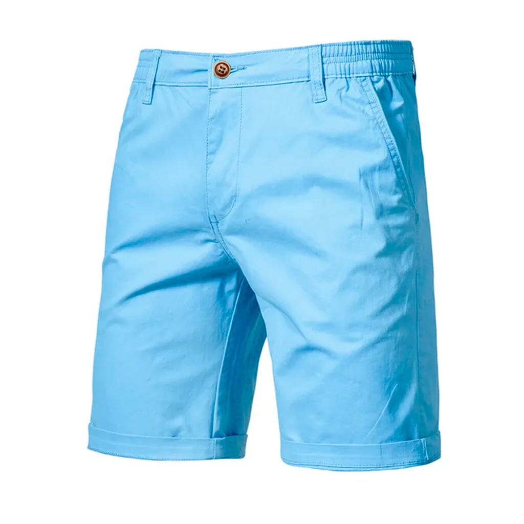 Bermuda Masculina Cetino Romenzi RZ521 feita em brim premium, com caimento moderno, ventilação e design sofisticado que combina conforto e estilo.
