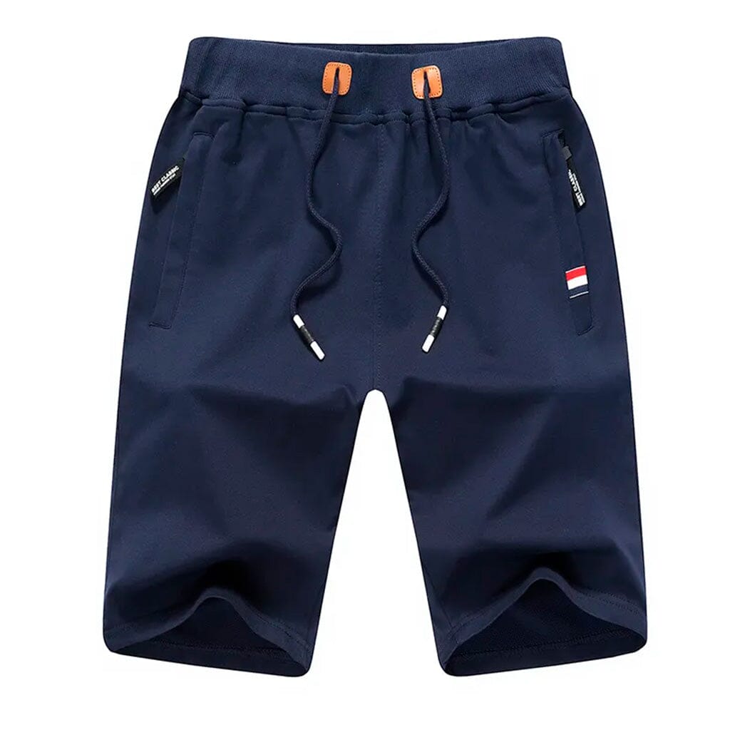 Bermuda Masculina Clássica Romenzi RZ515 feita em algodão premium, com caimento ajustado, design clássico e atemporal, unindo conforto e sofisticação.