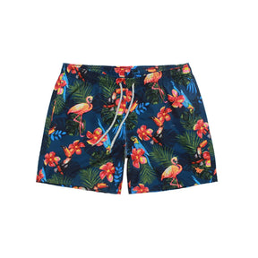 Bermuda Masculina Estampada Romenzi RZ507 em algodão premium, leve e respirável, com estampa sofisticada, ajuste perfeito e estilo versátil para dias casuais.
