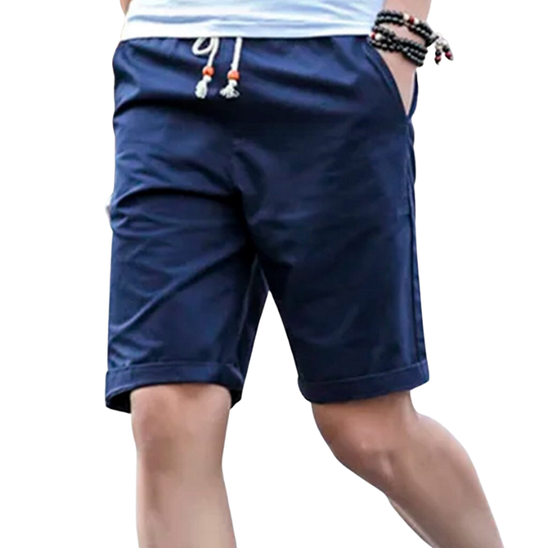 Bermuda Masculina Ralph Romenzi RZ520 feita em brim premium, com caimento moderno, resistência e design sofisticado que une conforto e estilo.
