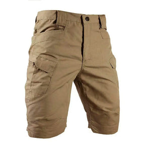 Bermuda Masculina Tática e Impermeável Romenzi RZ524 feita em brim premium, com caimento moderno, proteção contra água e design funcional com bolsos.