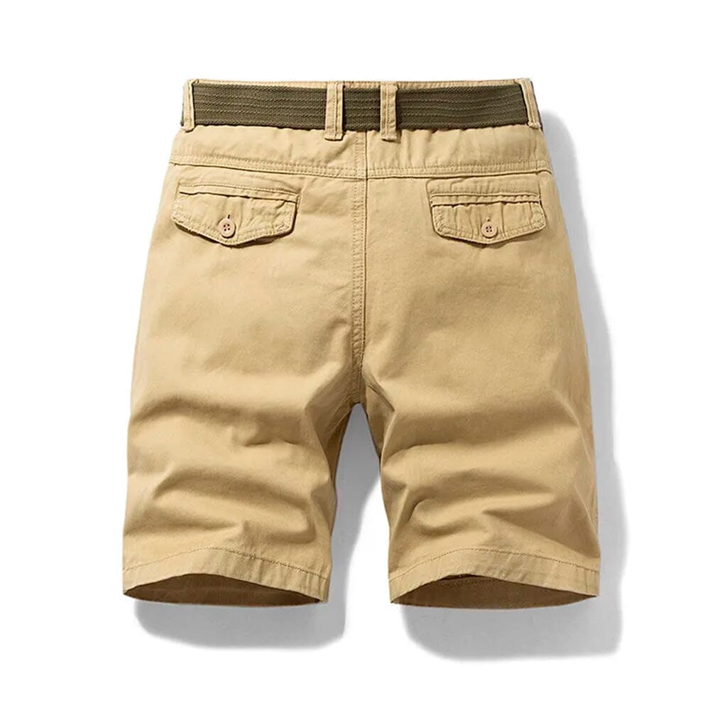 Bermuda Masculina Tradition Romenzi RZ525 feita em brim premium, com caimento ajustado, ventilação e design sofisticado que une conforto e estilo.