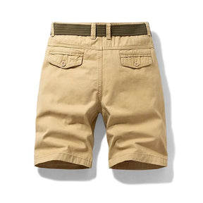 Bermuda Masculina Tradition Romenzi RZ525 feita em brim premium, com caimento ajustado, ventilação e design sofisticado que une conforto e estilo.