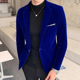 Blazer Masculino Romenzi Elegante RZ055 com tecnologia térmica e design elegante. Ideal para eventos especiais, sociais e casuais.