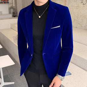 Blazer Masculino Romenzi Elegante RZ055 com tecnologia térmica e design elegante. Ideal para eventos especiais, sociais e casuais.