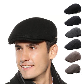 Boina Masculina Ajustável France Romenzi RZ267 com design clássico francês, confeccionada em materiais premium e ajuste interno ergonômico para máximo conforto.