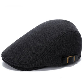 Boina Masculina Ajustável France Romenzi RZ267 com design clássico francês, confeccionada em materiais premium e ajuste interno ergonômico para máximo conforto.