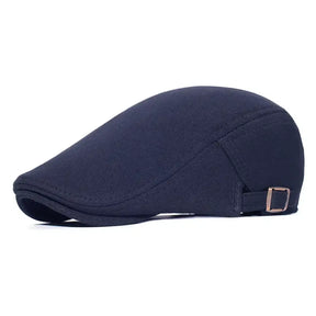 Boina Masculina Italiana em Algodão Romenzi RZ265 com design clássico, conforto ergonômico e acabamento elegante.