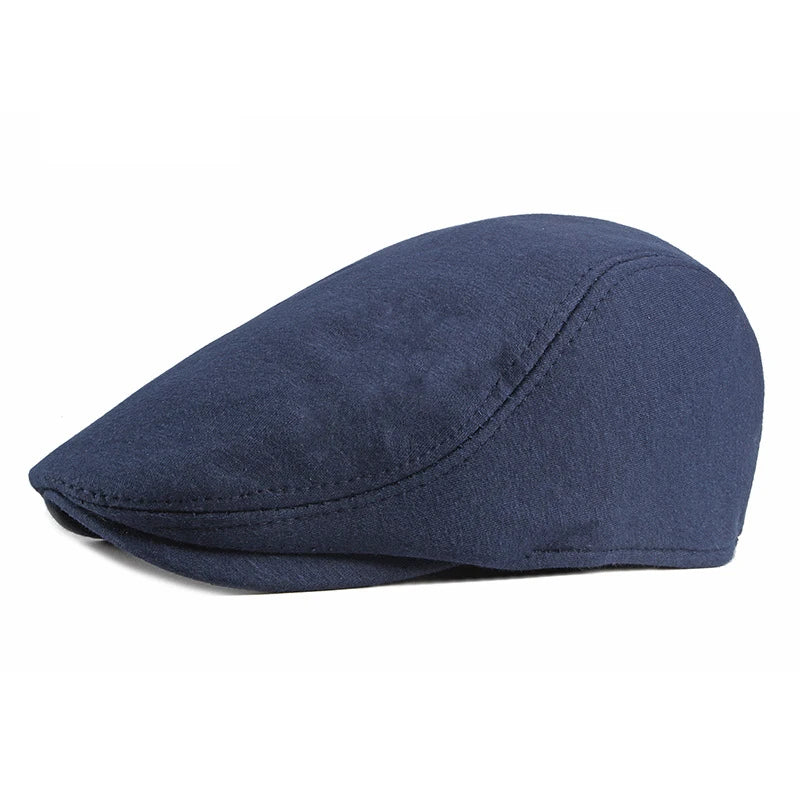 Boina Masculina Retrô em Algodão Romenzi RZ263, estilo italiano, algodão premium, conforto ergonômico e versatilidade para diferentes ocasiões.