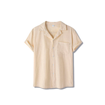 Camisa de Linho Romenzi Portofino RZ569 feita em linho premium, com caimento impecável e design elegante que combina frescor, conforto e estilo casual.