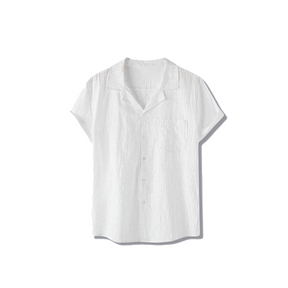Camisa de Linho Romenzi Portofino RZ569 feita em linho premium, com caimento impecável e design elegante que combina frescor, conforto e estilo casual.