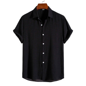 Camisa Manga Curta Básica Romenzi Modern RZ571 feita em tecido de alta qualidade, com design clean e caimento impecável que une conforto e sofisticação.