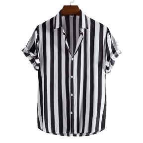Camisa Manga Curta Romenzi Atlântica RZ576 feita em tecido leve e respirável, com caimento impecável que garante frescor, conforto e estilo sofisticado.