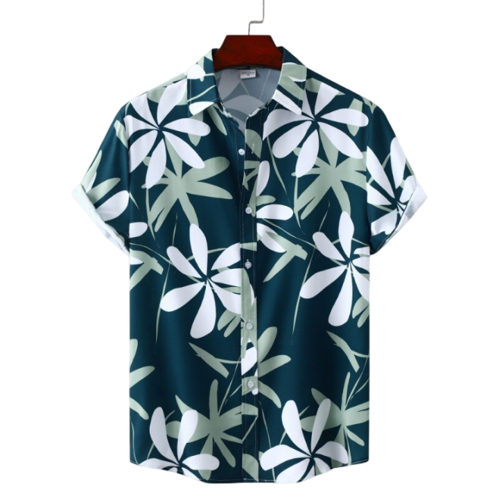 Camisa Manga Curta Romenzi Culebra RZ578 feita em tecido leve e respirável, com caimento impecável que garante frescor, conforto e estilo sofisticado.