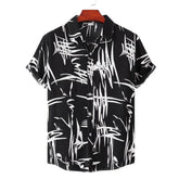 Camisa Manga Curta Romenzi Gale RZ582 feita em tecido leve e respirável, com caimento sofisticado que garante frescor, estilo e conforto em dias casuais.