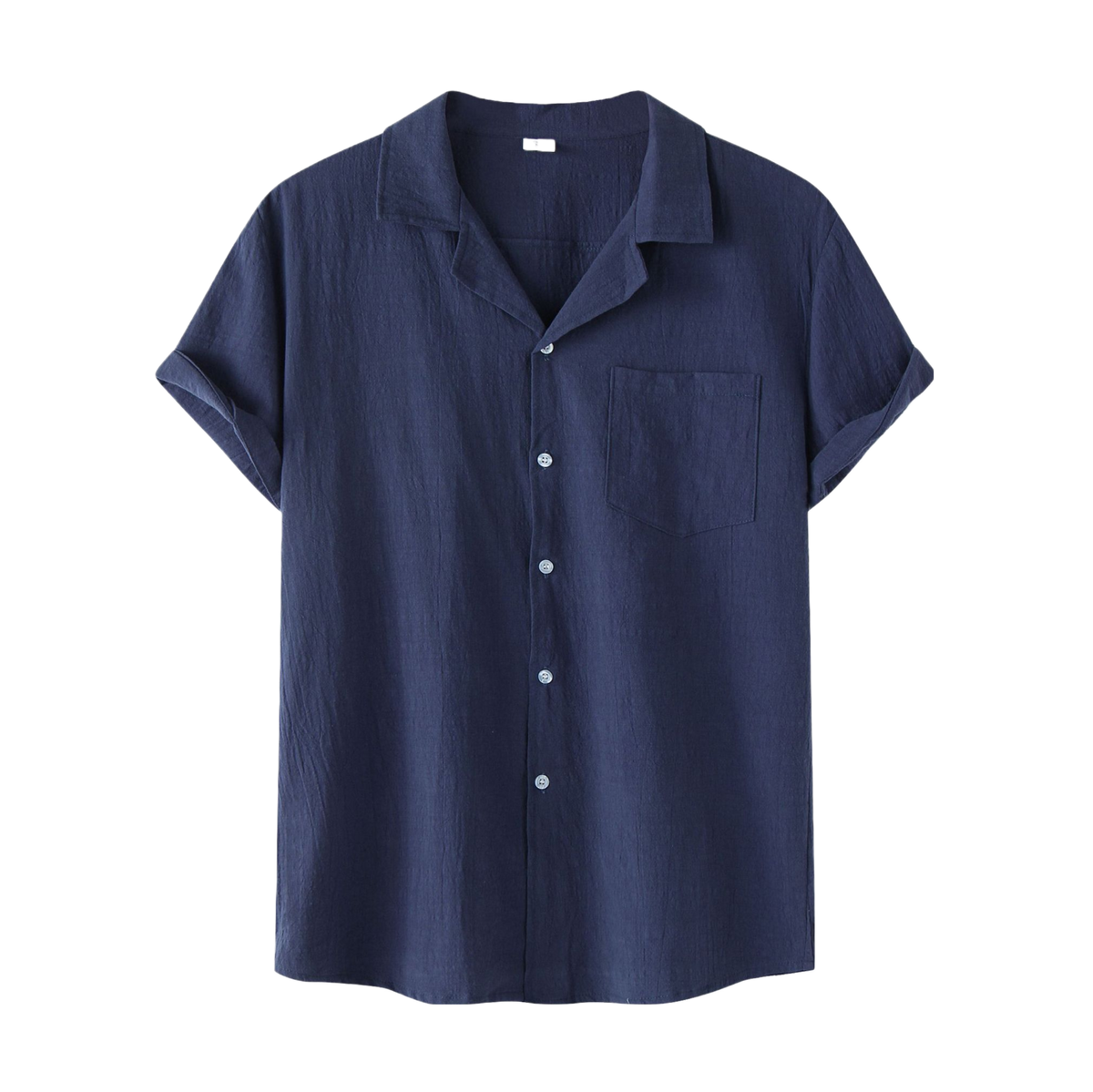 Camisa Romenzi Ibéria: conforto e elegância para ocasiões casuais. Tecido leve, ideal com bermudas de linho ou calças neutras. Visual sofisticado e descontraído.