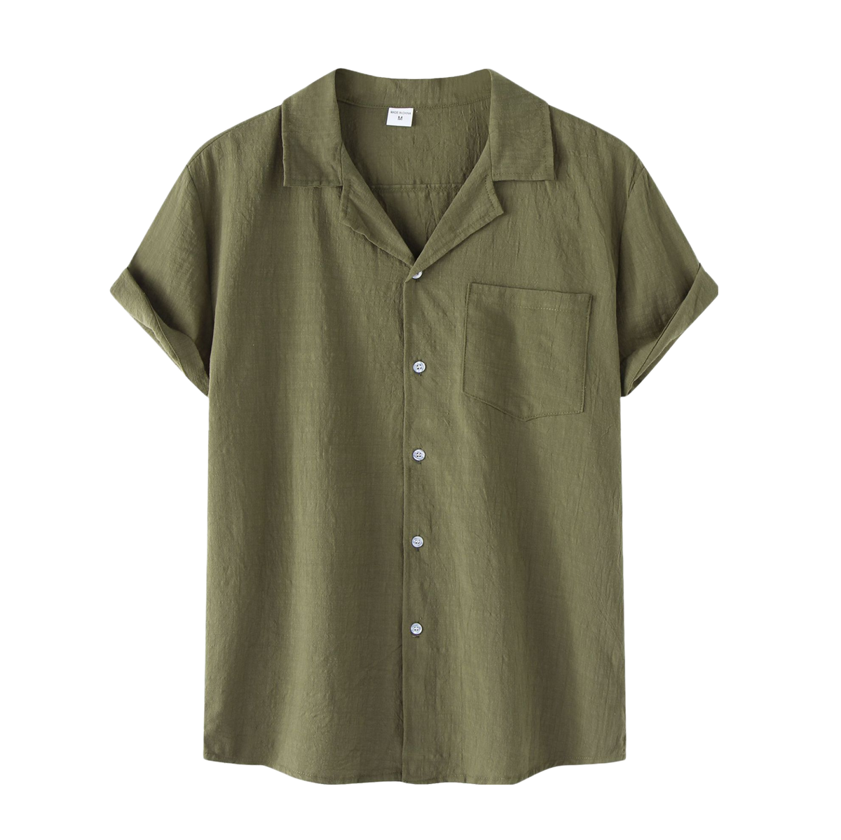 Camisa Romenzi Ibéria: conforto e elegância para ocasiões casuais. Tecido leve, ideal com bermudas de linho ou calças neutras. Visual sofisticado e descontraído.