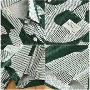 Camisa Manga Curta Romenzi Laguna RZ585 feita em tecido leve e respirável, com caimento impecável que garante frescor, conforto e estilo casual elegante.