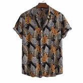 Camisa Manga Curta Romenzi Marbella RZ586 confeccionada em tecido leve e respirável, com caimento sofisticado que garante frescor, estilo e versatilidade.