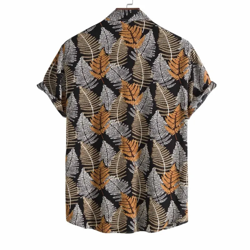 Camisa Manga Curta Romenzi Marbella RZ586 confeccionada em tecido leve e respirável, com caimento sofisticado que garante frescor, estilo e versatilidade.