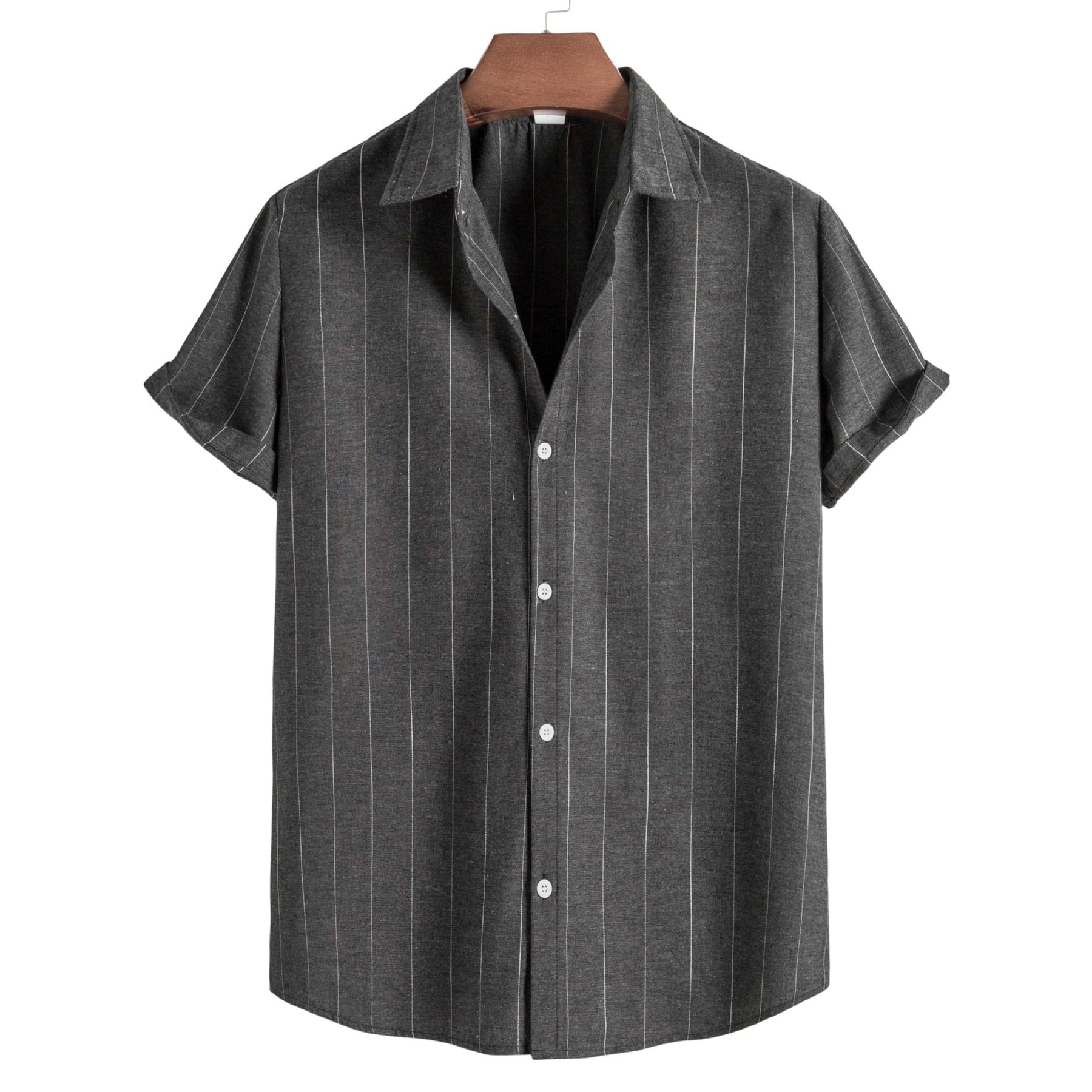 Camisa Manga Curta Romenzi Mare RZ587 confeccionada em tecido leve e respirável, com design sofisticado que garante frescor, conforto e estilo casual.
