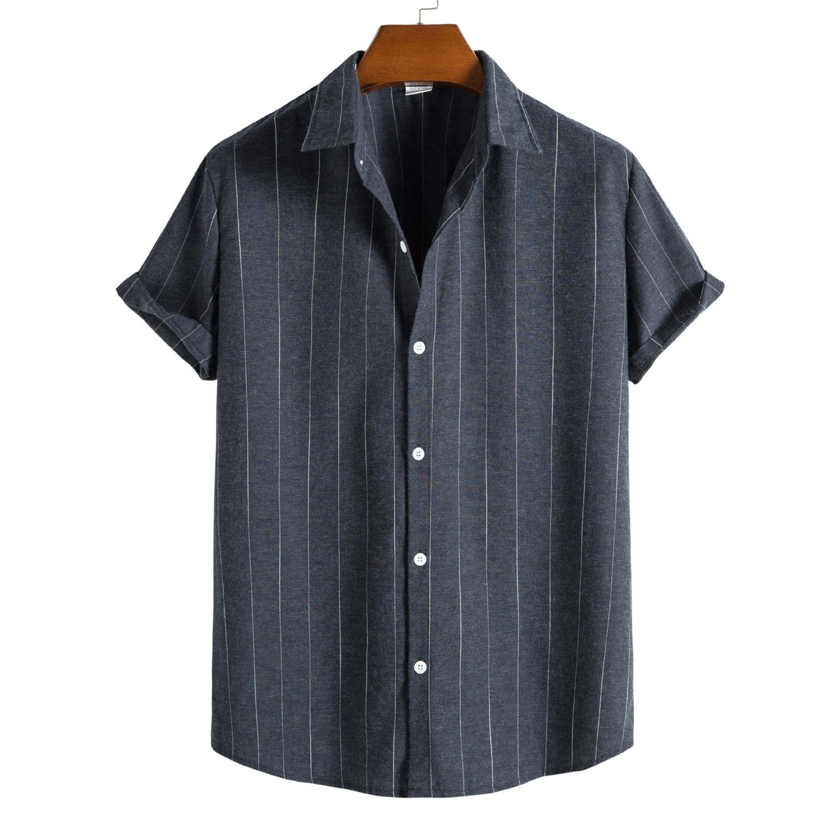 Camisa Manga Curta Romenzi Mare RZ587 confeccionada em tecido leve e respirável, com design sofisticado que garante frescor, conforto e estilo casual.