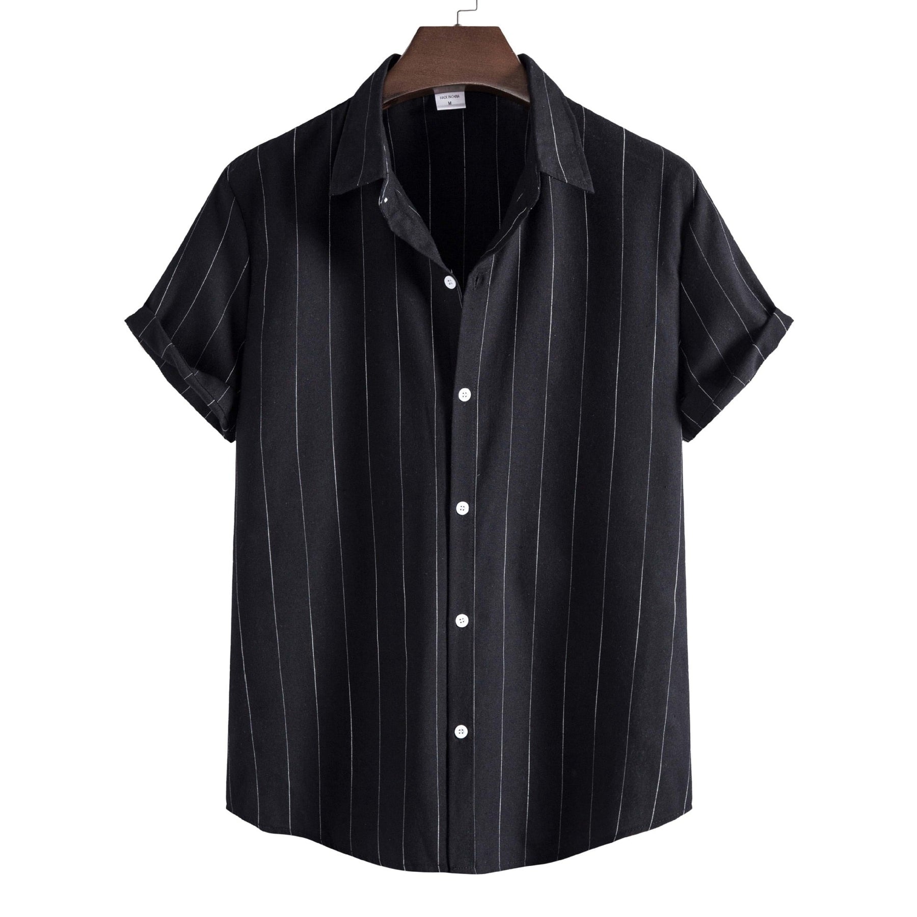 Camisa Manga Curta Romenzi Mare RZ587 confeccionada em tecido leve e respirável, com design sofisticado que garante frescor, conforto e estilo casual.